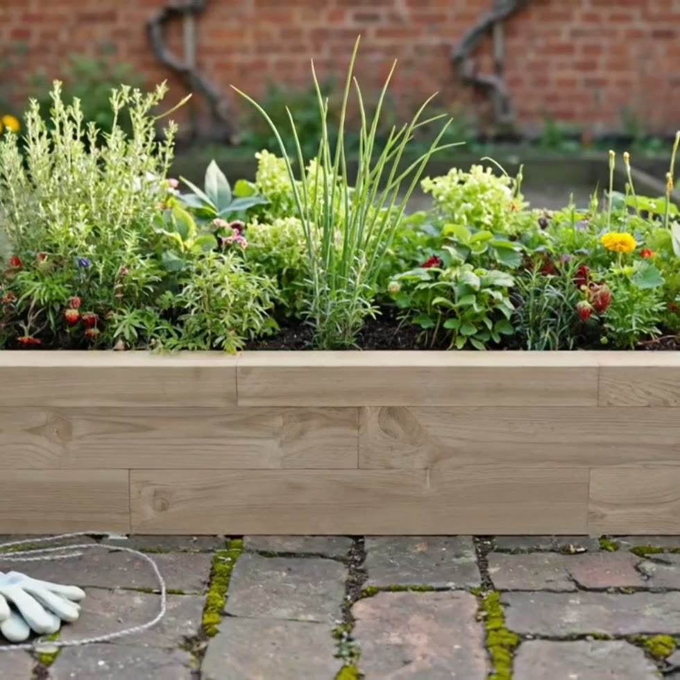 Little Herb Garden / 1.5 x 0.75 x 0.25m