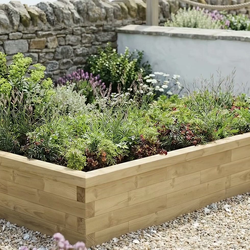 Vegetable Bed / 3.0 x 1.125 x 0.45m
