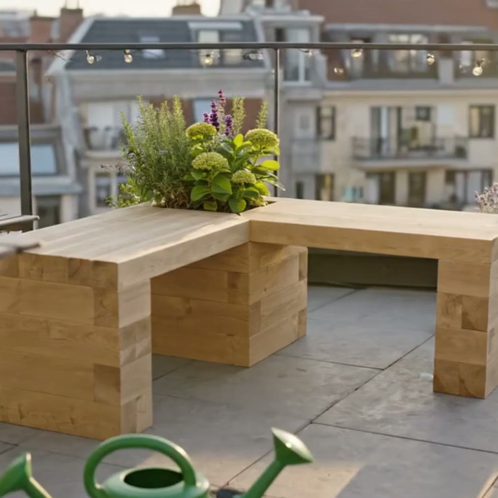 Buddy Bench / 1.2 x 1.2 x 0.45m