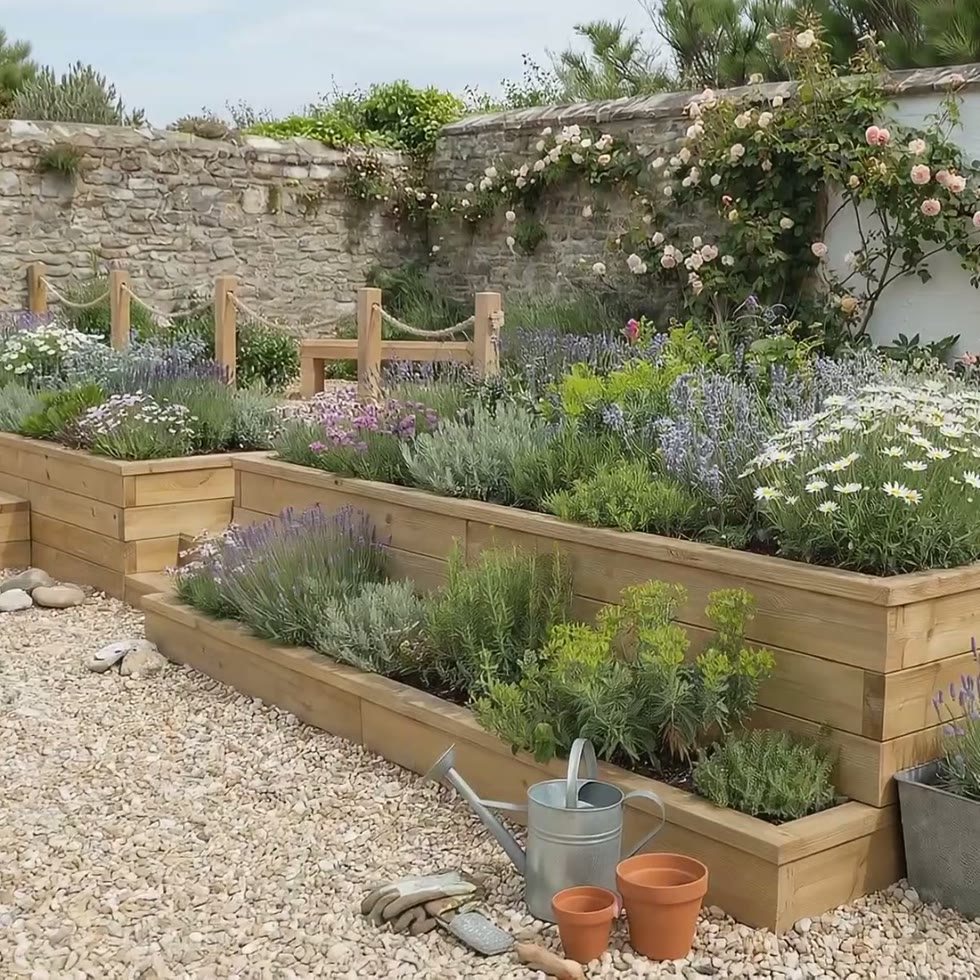 Large Retaining Wall with Seating and Border Planting / Bespoke Customer Design