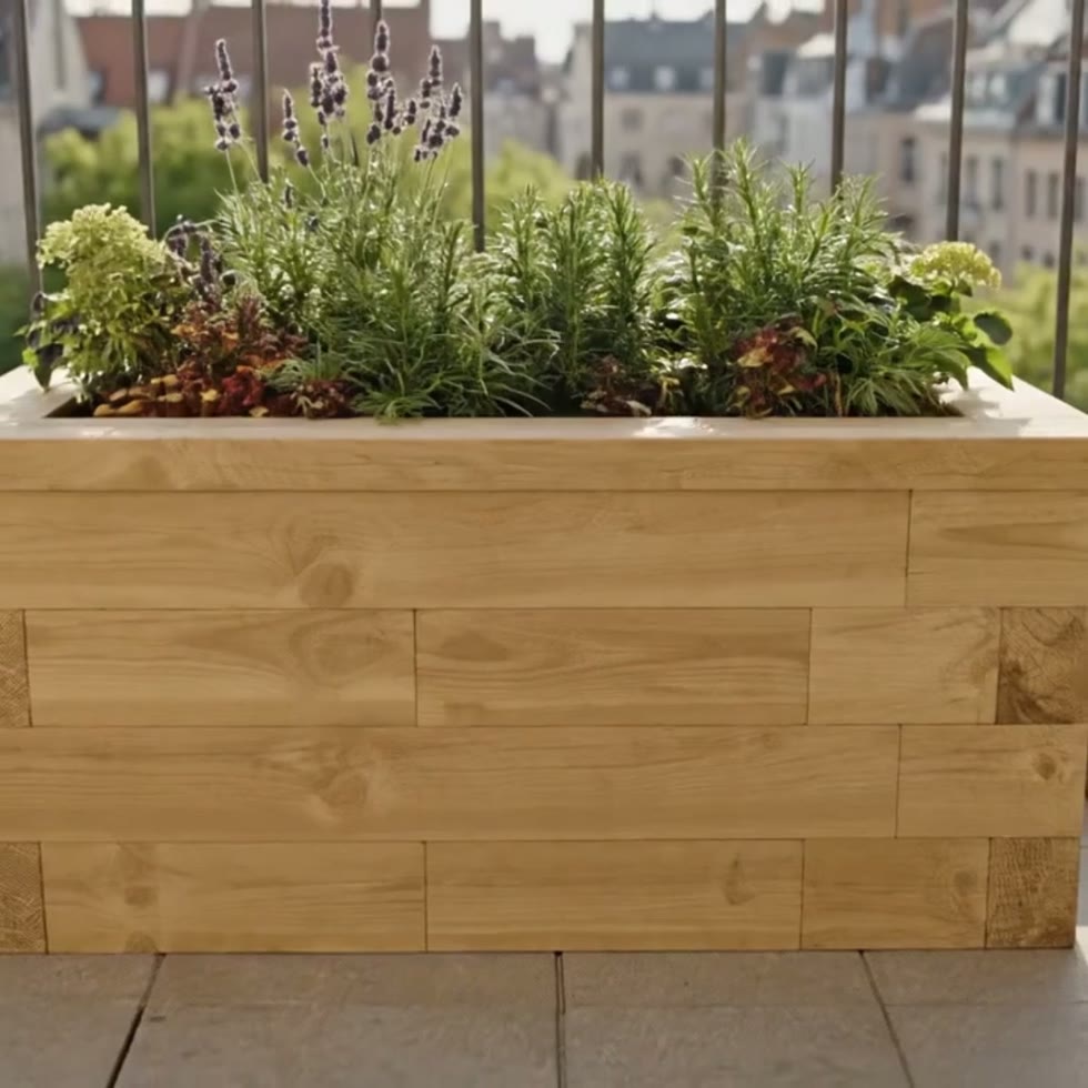 Small Raised Bed / 0.9 x 0.45 x 0.45m