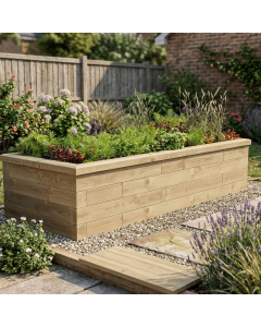 Slim Raised Bed / 1.875 x 0.75 x 0.45m