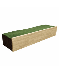 Railway Sleeper Style Retaining Walls / 4.125 x 0.75m