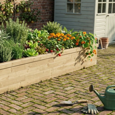 Vegetable Bed / 3.0 x 1.125 x 0.45 m