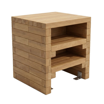 Slim Shelf Unit / 0.75 x 0.75 x 0.95 m