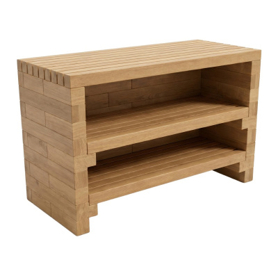 Wide Shelf Unit / 1.5 x 0.75 x 0.95 m