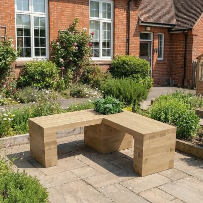 Buddy Bench / 1.2 x 1.2 x 0.45 m
