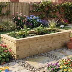 Popular Raised Koi Pond Kit / 1.5 x 0.75 x 0.45m