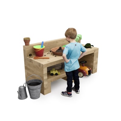 Children's Mud Kitchen / 1.5 x 0.6 x 0.55m