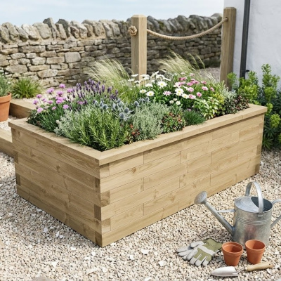 High Raised Bed / 1.875 x 1.125 x 0.65m