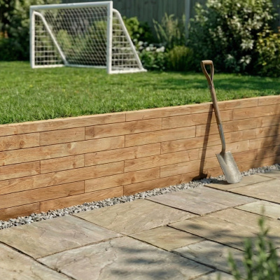 Garden Retaining Wall / Design Your Length & Shape
