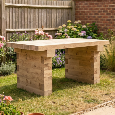 WoodBlocX Table / 1.5 x 0.9 x 0.75 m