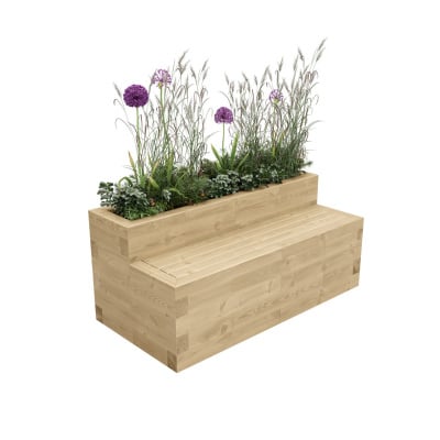 Planter Bench / 1.5 x 0.75 x 0.65m