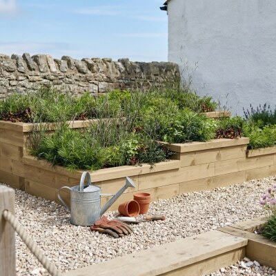 Multi Level Raised Bed / 2.25 x 1.5 x 0.55mm