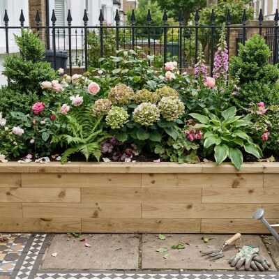 Rectangular Raised Bed / 2.25 x 1.5 x 0.45m