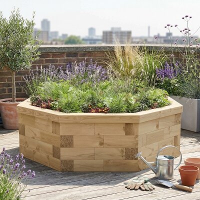 Octagonal Raised Bed / 1.65 x 0.45m