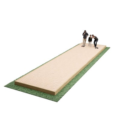 Pétanque (Boules) Court / 12 x 3 x 0.25m
