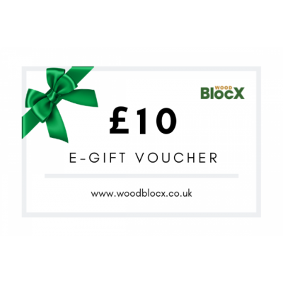 WoodBlocX £10 Gift Voucher