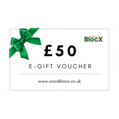 WoodBlocX £50 Gift Voucher