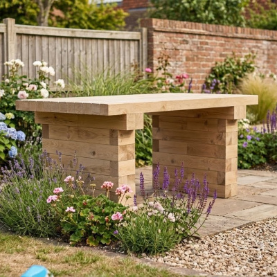 WoodBlocX Table / 1.5 x 0.9 x 0.75 m