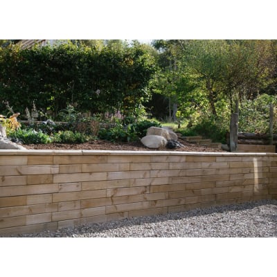 Garden Retaining Wall / Design Your Length & Shape