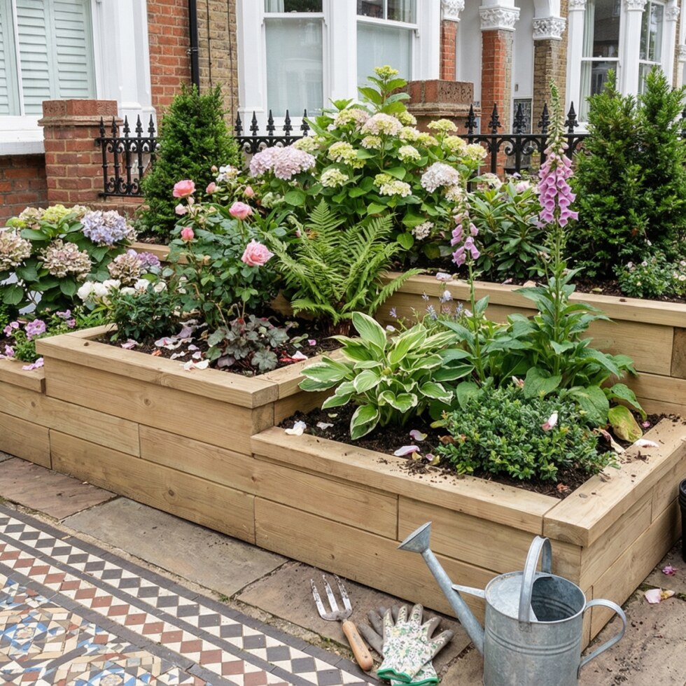 Multi Level Raised Bed / 2.25 x 1.5 x 0.55mm | WoodBlocX