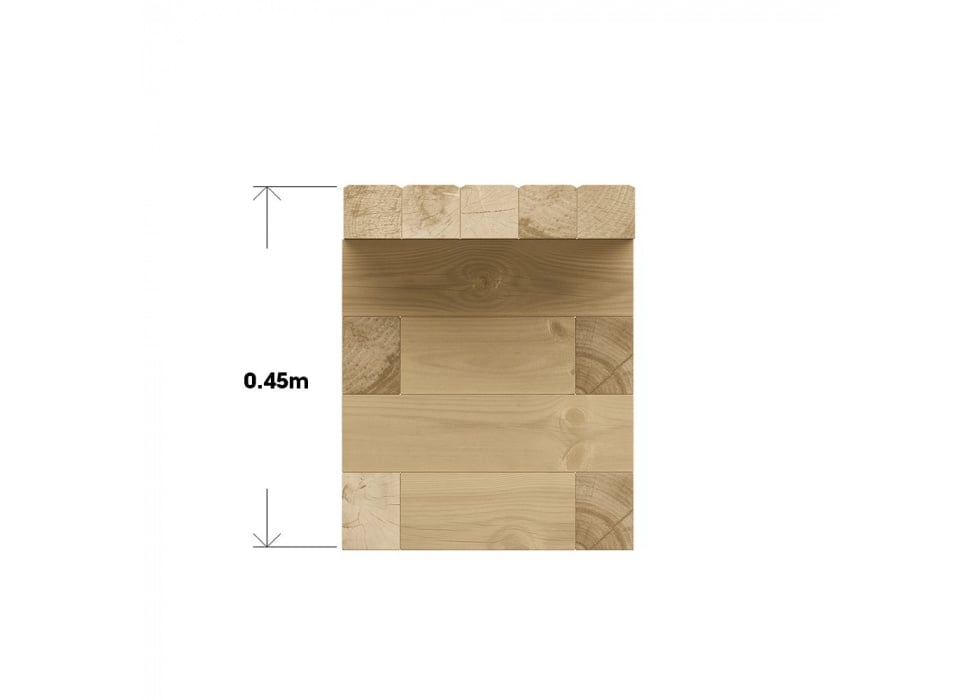 Standard Bench / 1.5 x 0.375 x 0.45m 