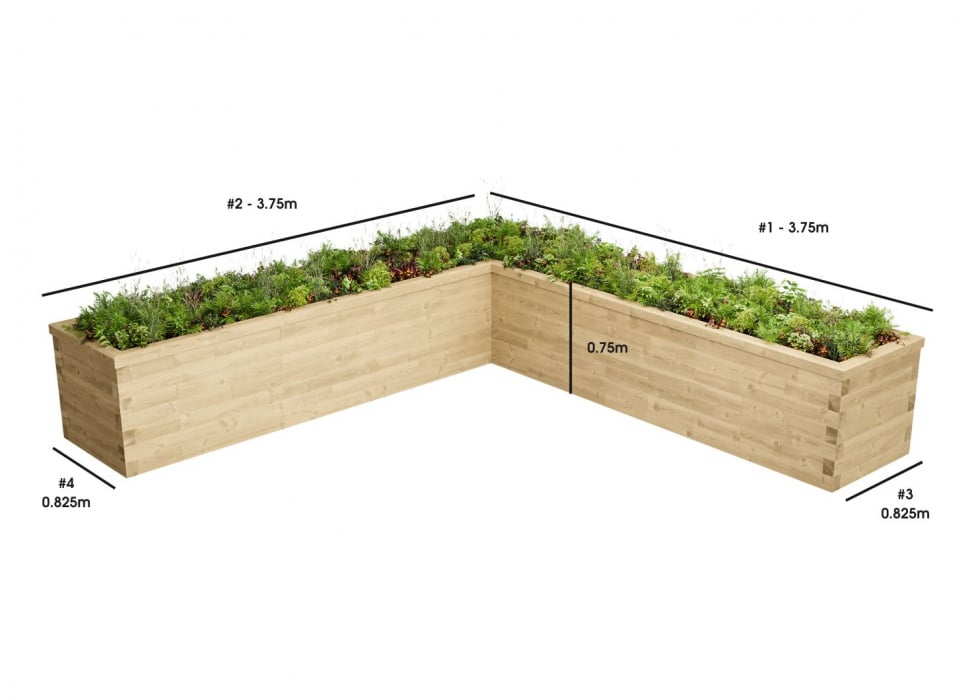 Raised Beds / Design Your Shape & Size