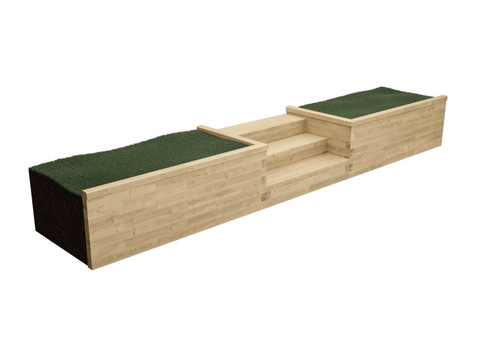 Garden Retaining Wall / Design Your Length & Shape