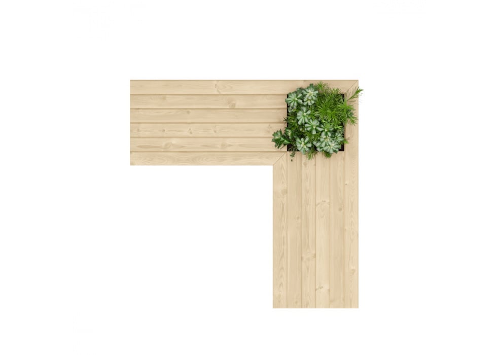 Buddy Bench / 1.2 x 1.2 x 0.45m