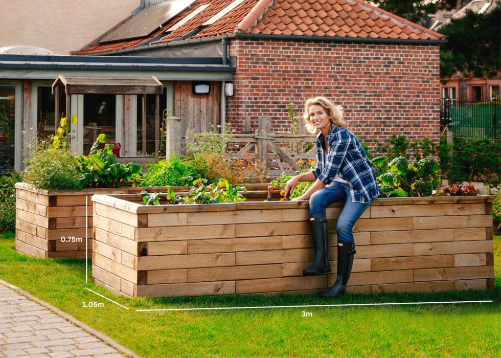 Raised Beds / Design Your Shape & Size