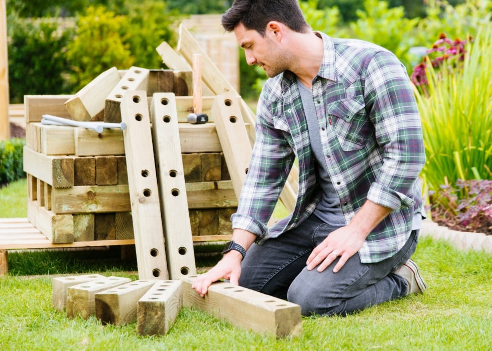 Garden Retaining Wall / Design Your Length & Shape