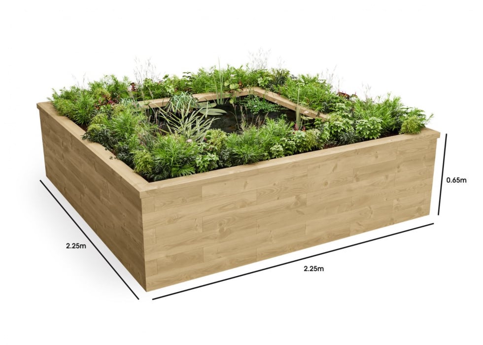 Raised Ponds / Design Your Shape & Size