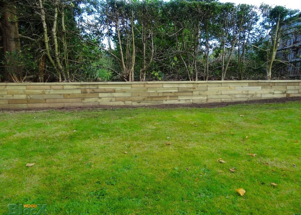 Garden Retaining Wall / Design Your Length & Shape