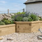 Multi Level Raised Flower Bed / 3.024 x 0.949 x 0.45m