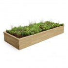Large High Raised Bed / 3.75 x 1.5 x 0.55m