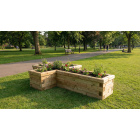 Cross Shaped Planter / 1.35 x 2.4 x 0.45m