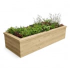 Slim Raised Bed / 1.875 x 0.75 x 0.45m