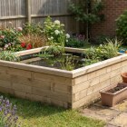 Popular Square Koi Pond Kit / 1.875 x 1.875 x 0.55m