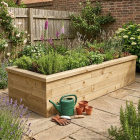 Slim Raised Bed / 1.875 x 0.75 x 0.45m