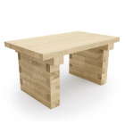 WoodBlocX Table / 1.5 x 0.9 x 0.75 m
