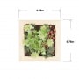 Large Wooden Cubic Garden Planter / 0.75 x 0.75 x 0.75m