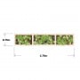 Long Stepped Planter / 3.75 x 0.75 x 0.45m