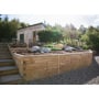 Garden Retaining Wall / Design Your Length & Shape