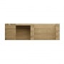 Wooden Outdoor Kitchen / 2.325 x 2.25 x 0.65m