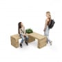 Buddy Bench / 1.2 x 1.2 x 0.45m