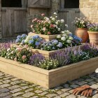 Pyramid Planter / 2.25 x 2.25 x 0.95 m