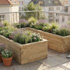 Large U-Shaped Planter / 3.75 x 2.625 x 0.55 m