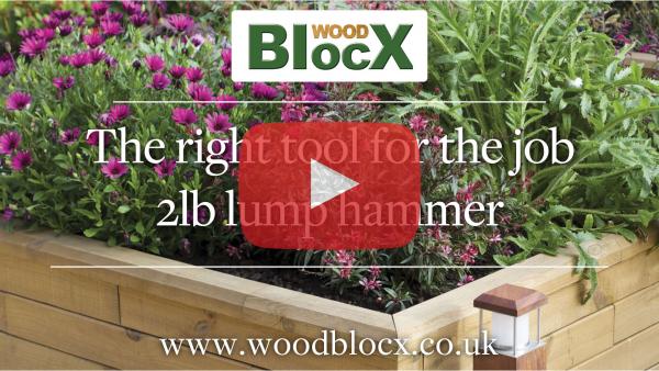 The right tool for the job - 2lb lump hammer