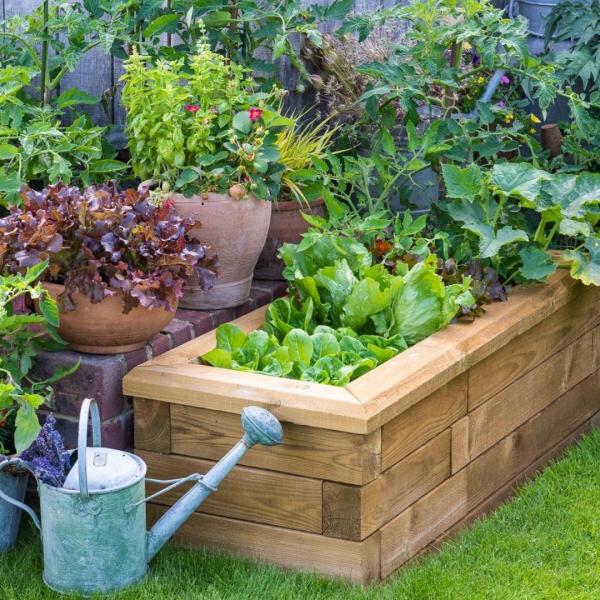 20 Raised planter box ideas using WoodBlocX